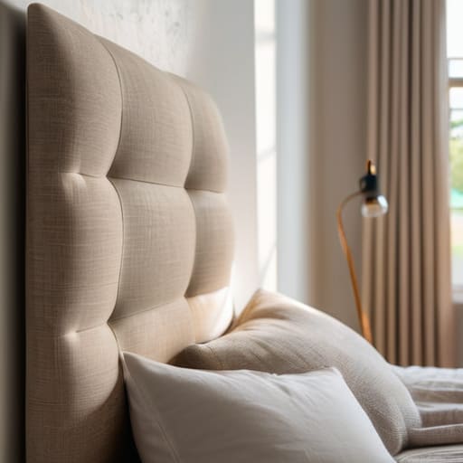 The Classic Upholstered Panel headboard.