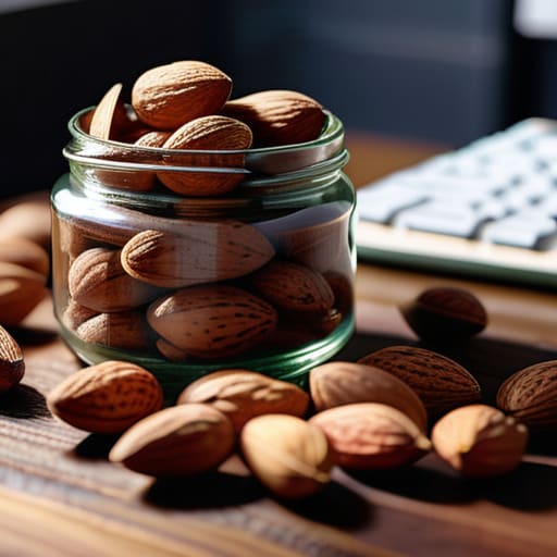 The No-Brainer Nut Mix of almonds, walnuts.