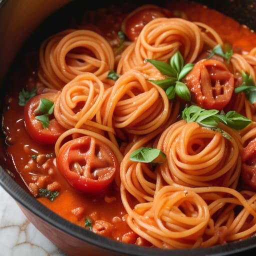 Cooking The One-Pot Pantry Pasta.
