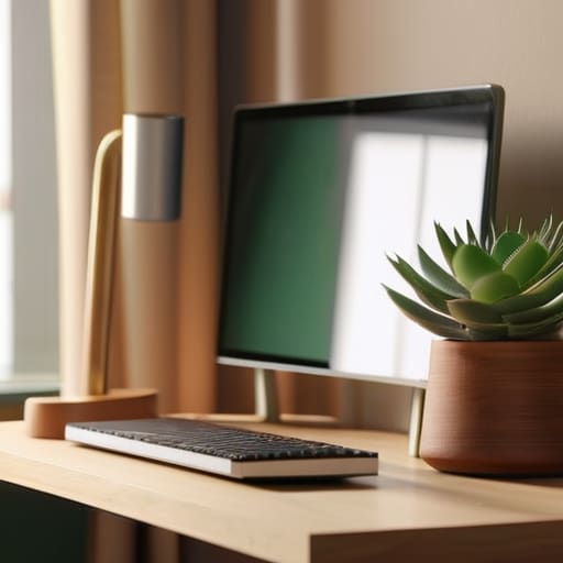 Setting the Stage a Simple Professional Background for Video Calls