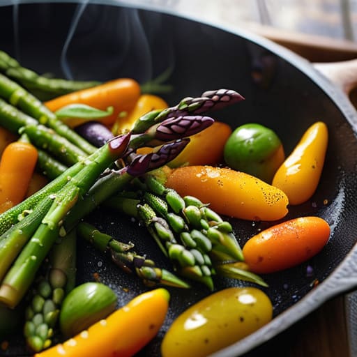 Tips on how to cook vegetables.