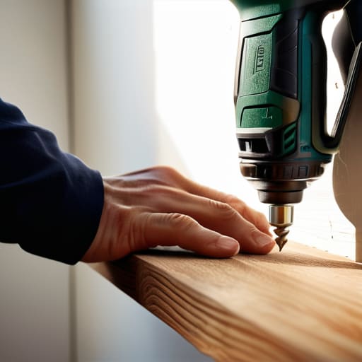 Step-by-step guide on how to install a shelf.