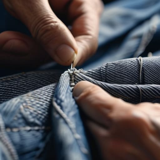 Tips on how to mend clothes.