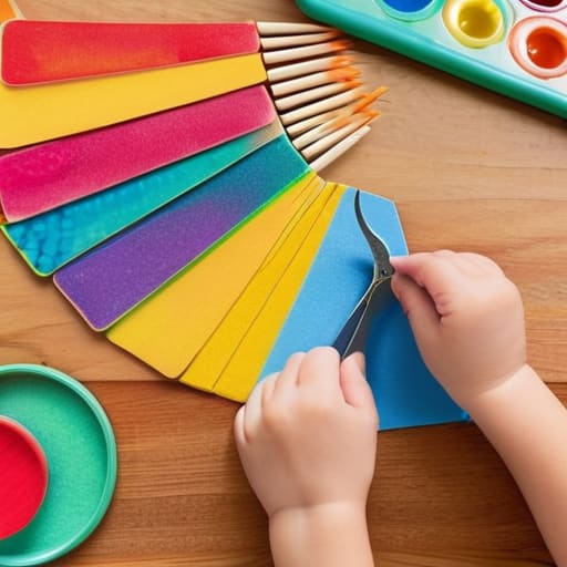 Fun and easy indoor kids craft ideas.
