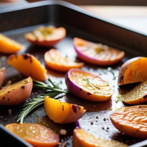 Sheet Pan Roasted Chicken and Roots.