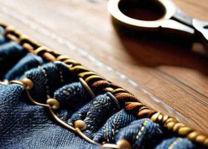 Creative ways on how to patch jeans.