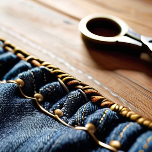 Creative ways on how to patch jeans.