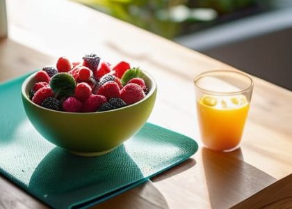 Healthy habits for a busy schedule guide.
